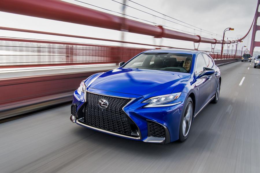  Lexus LS500 F-Sport 2017 года  (NA) (фото 59 из 66)